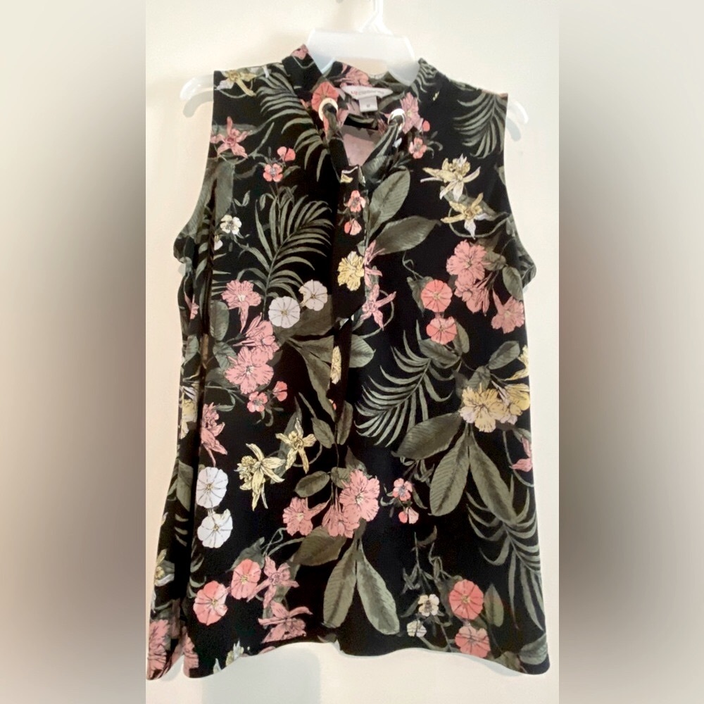 Liz Claiborne blouse with tie.